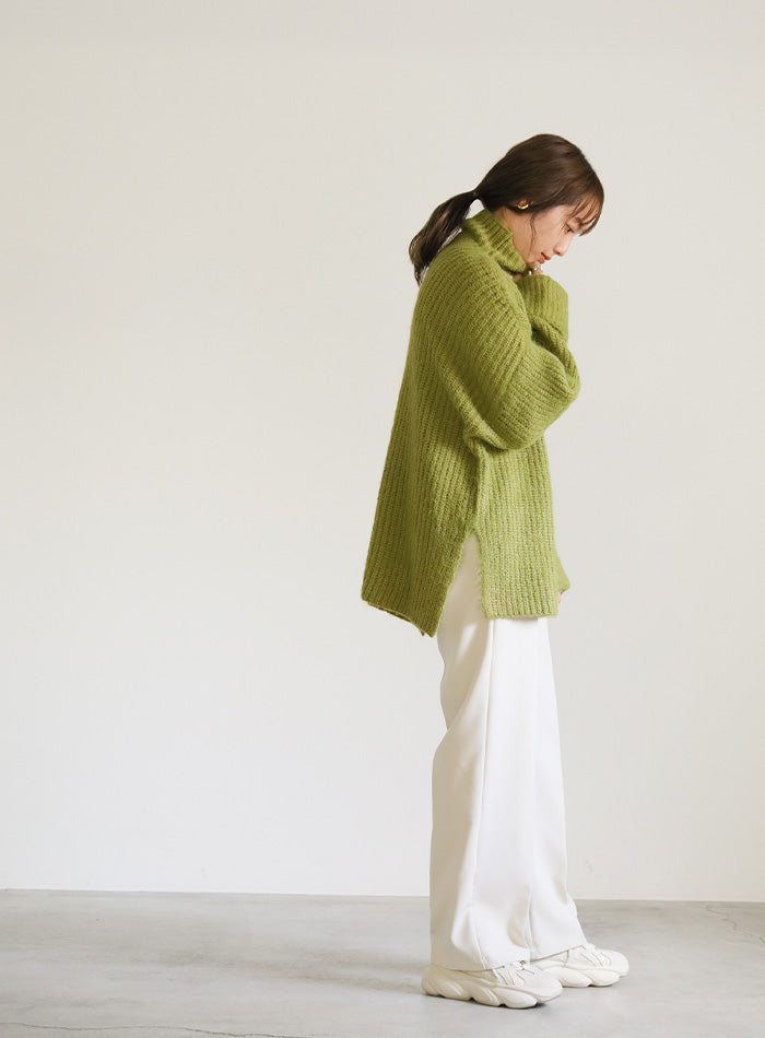 ボトルネックシャギーニット【SALE】