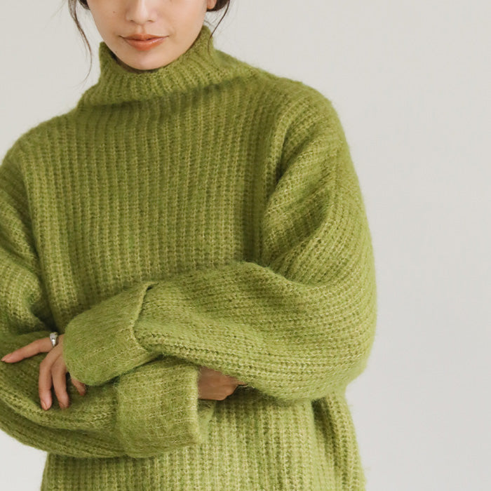 ボトルネックシャギーニット【SALE】