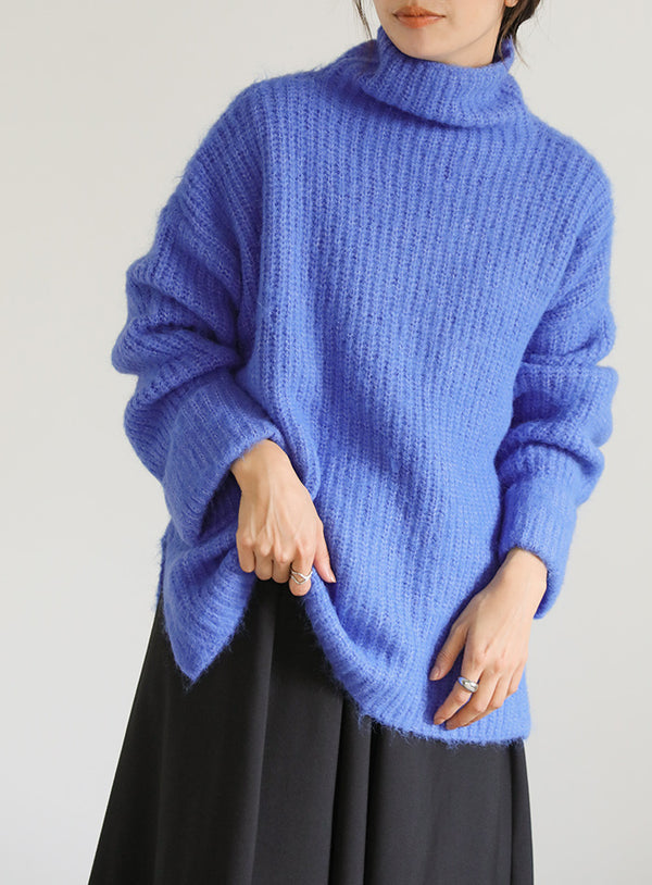 ボトルネックシャギーニット【SALE】
