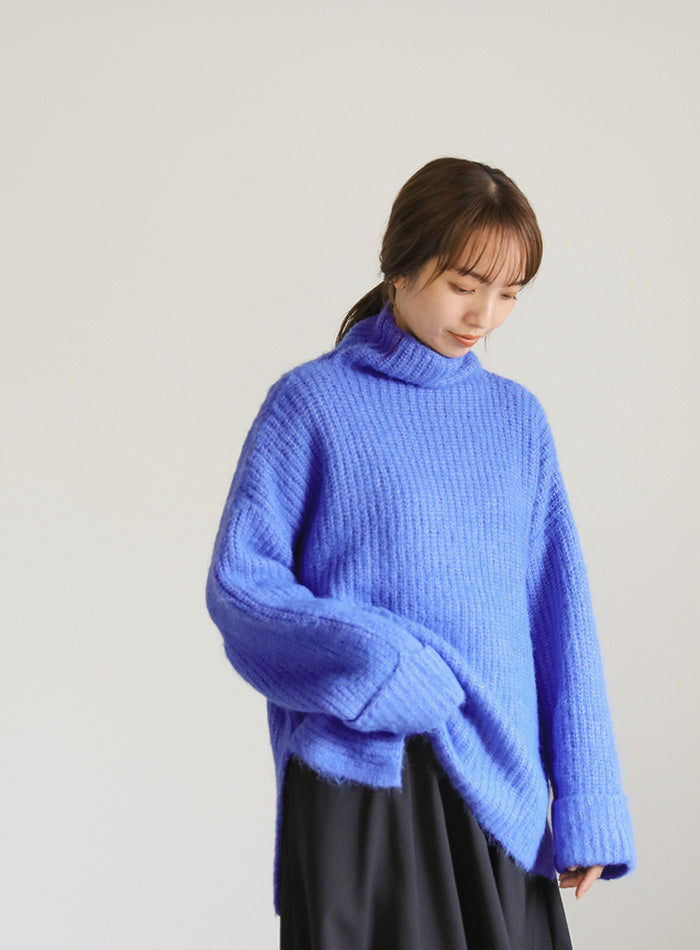 ボトルネックシャギーニット【SALE】