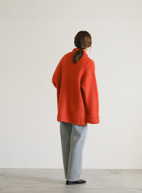 ボトルネックシャギーニット【SALE】