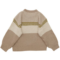 ブロックカラー配色ニット【SALE】
