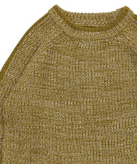 袖ラインクルーネックニット【SALE】