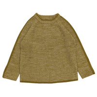 袖ラインクルーネックニット【SALE】