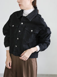 【サイズ展開あり】ビッグシルエットデニムジャケット