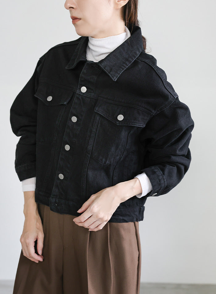 【サイズ展開あり】ビッグシルエットデニムジャケット