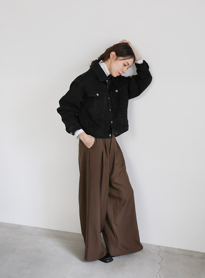 【サイズ展開あり】ビッグシルエットデニムジャケット