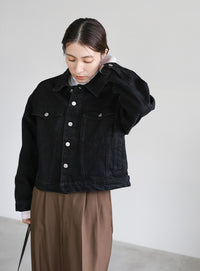 【サイズ展開あり】ビッグシルエットデニムジャケット