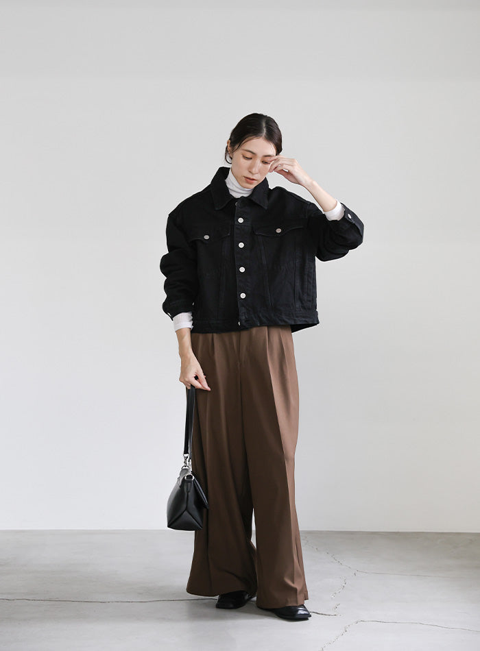 【サイズ展開あり】ビッグシルエットデニムジャケット
