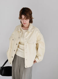 【サイズ展開あり】ビッグシルエットデニムジャケット