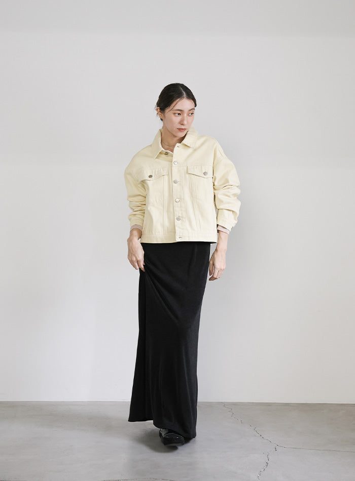 【サイズ展開あり】ビッグシルエットデニムジャケット