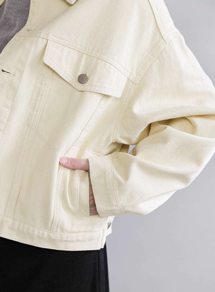 【サイズ展開あり】ビッグシルエットデニムジャケット