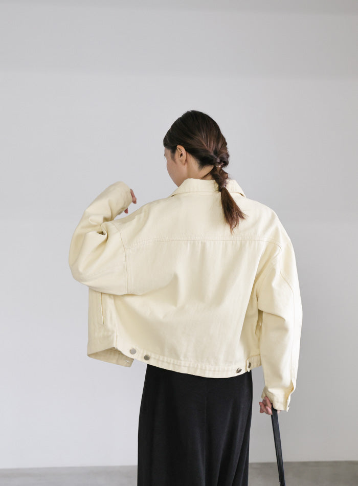 【サイズ展開あり】ビッグシルエットデニムジャケット