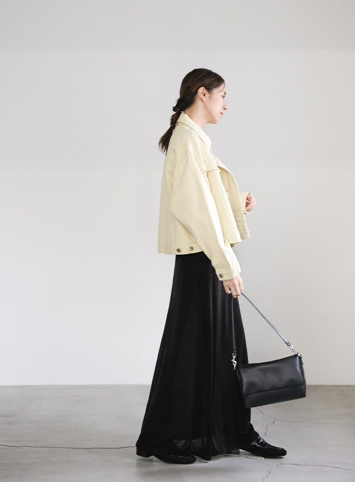 【サイズ展開あり】ビッグシルエットデニムジャケット