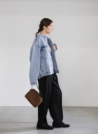 【サイズ展開あり】ビッグシルエットデニムジャケット