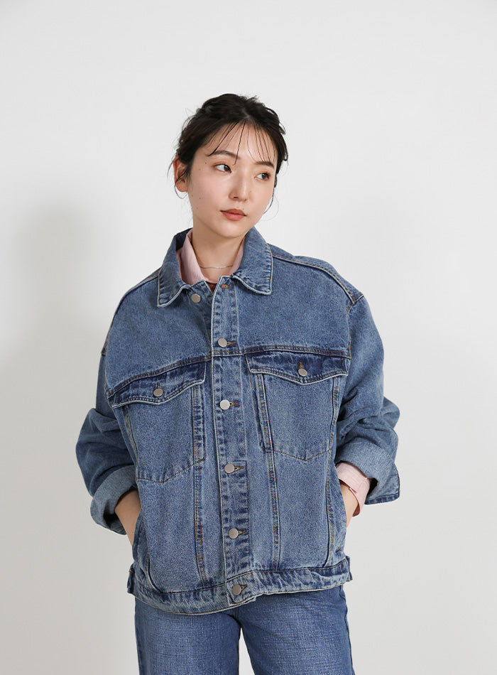 サイズ展開あり】ビッグシルエットデニムジャケット – SELECT MOCA