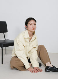 【サイズ展開あり】ビッグシルエットデニムジャケット