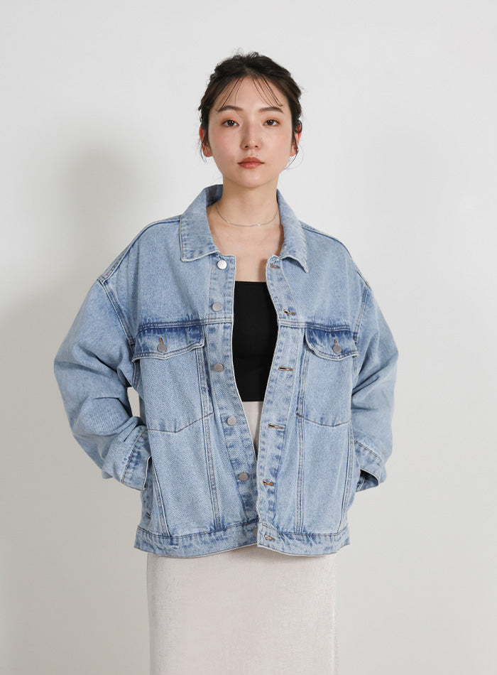 サイズ展開あり】ビッグシルエットデニムジャケット – SELECT MOCA