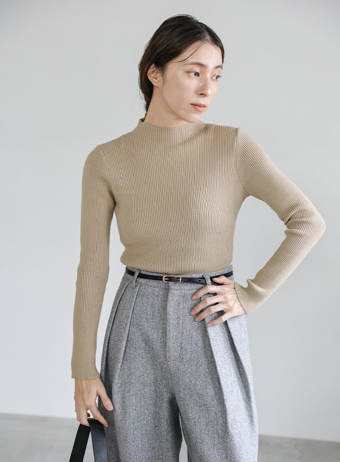 プチハイネックリブニット – SELECT MOCA