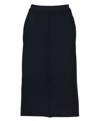 アルパカタッチスリットニットスカート