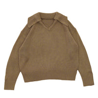 ビッグカラーミックス編みニット【SALE】
