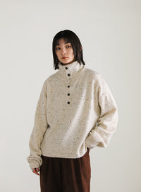 2WAYタートルネックネップニット【SALE】