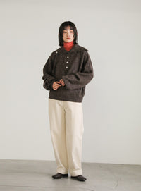 2WAYタートルネックネップニット【SALE】