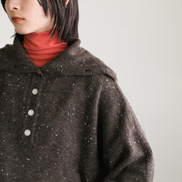 2WAYタートルネックネップニット【SALE】