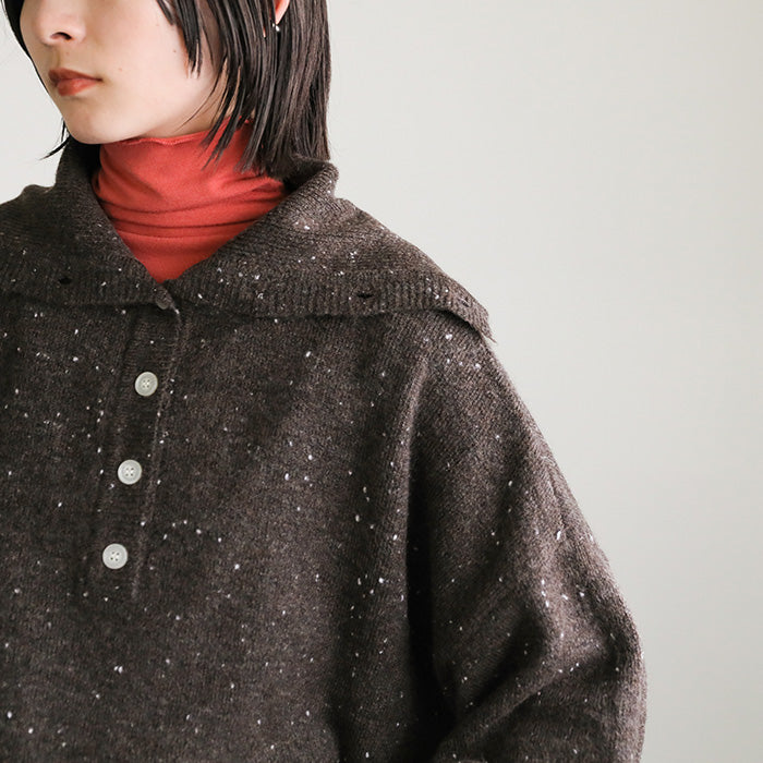 2WAYタートルネックネップニット【SALE】