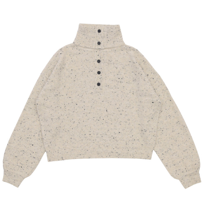 2WAYタートルネックネップニット【SALE】