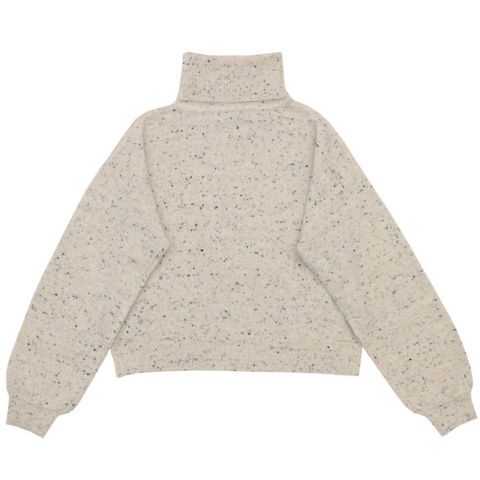 2WAYタートルネックネップニット【SALE】