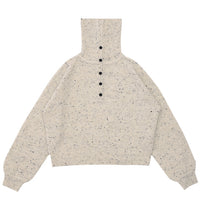 2WAYタートルネックネップニット【SALE】