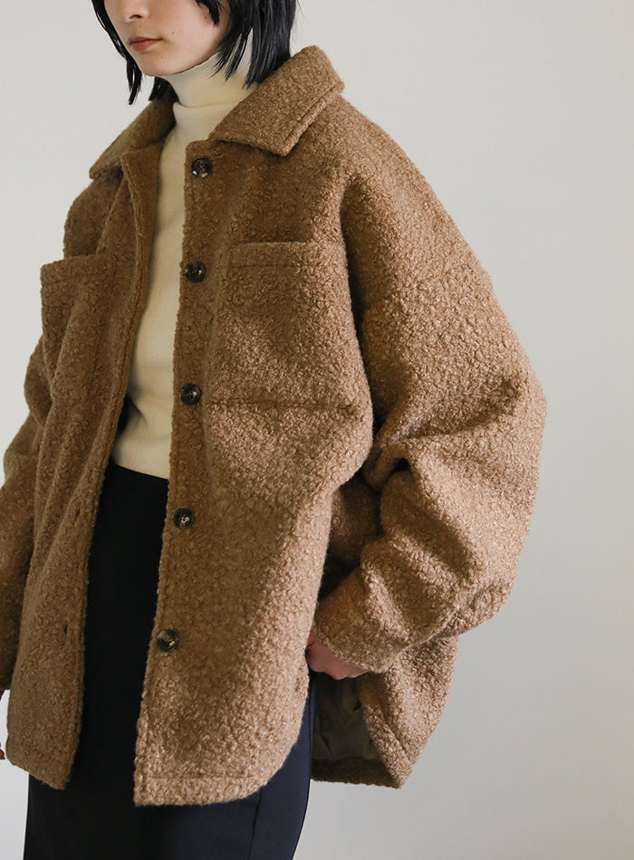 ループツイードジャケットアウター【SALE】