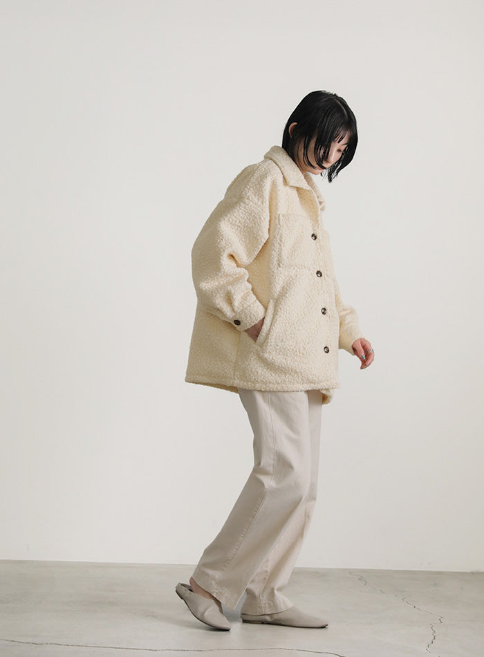 ループツイードジャケットアウター【SALE】