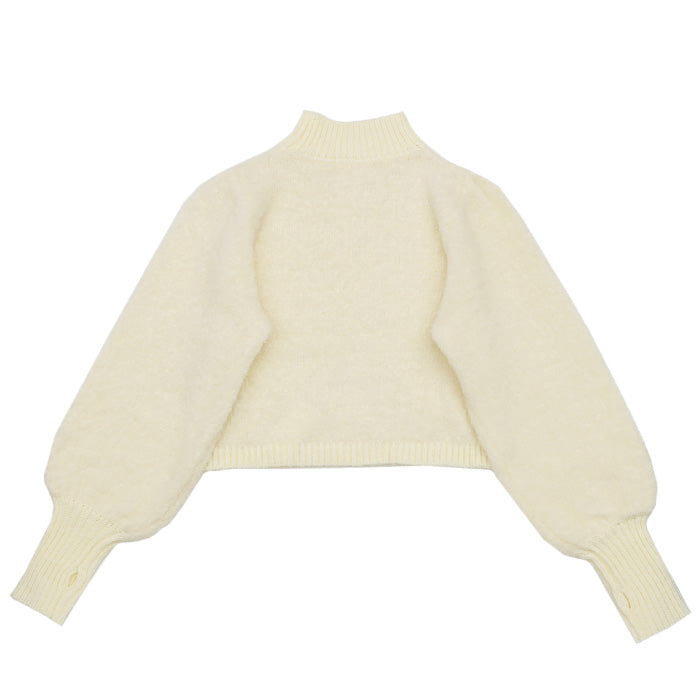 ハイネックブークレフィンガーホールニット【SALE】