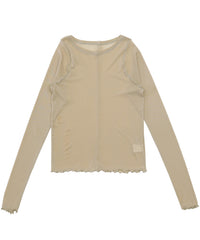 クルーネックリンキングメローシアープルオーバー【SALE】