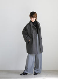 2WAYネックラグランスリーブAラインコート