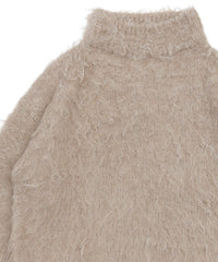 プチハイネックシャギーニット【SALE】