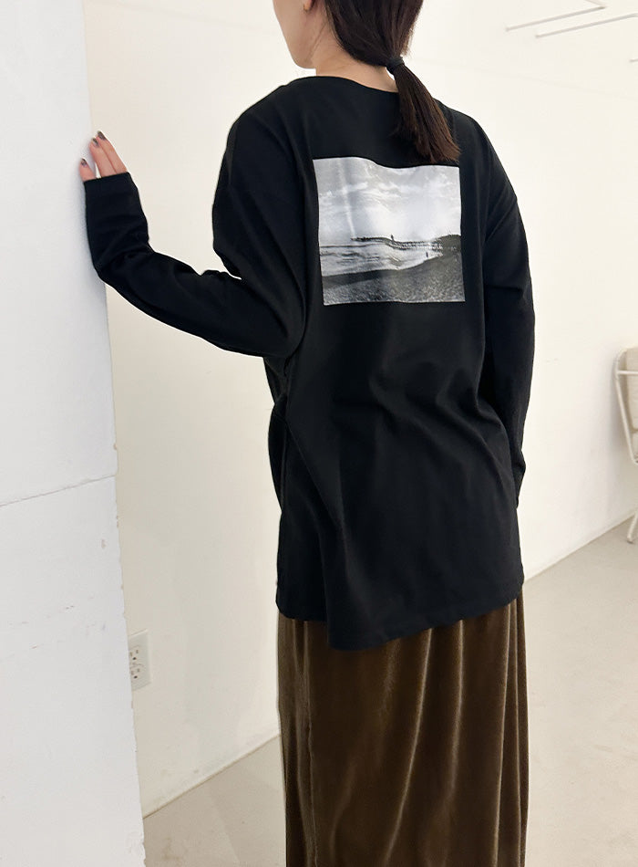 アソートバックプリントロングTシャツ【by SON】