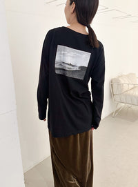 アソートバックプリントロングTシャツ【by SON】