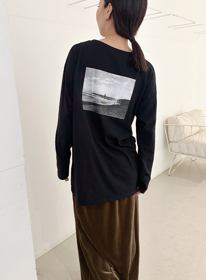 アソートバックプリントロングTシャツ【by SON】