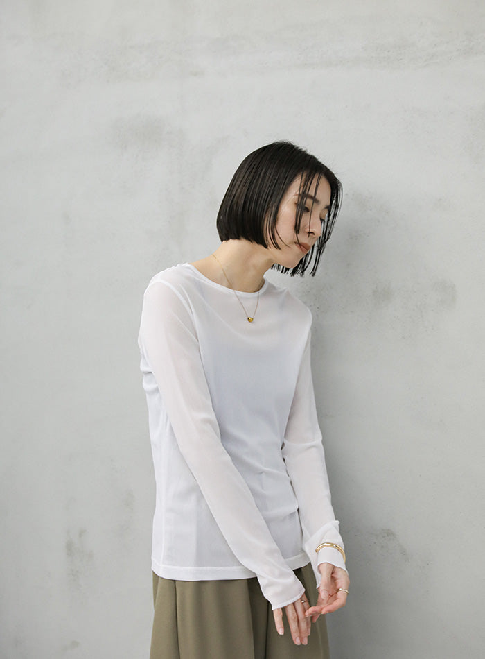 2024AW✨Charlotte クルーネック プルオーバー　ブラウン Charlotte クルーネック プルオーバー（ニット／セーター