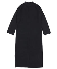切り替えデザインリブロングワンピース【SALE】