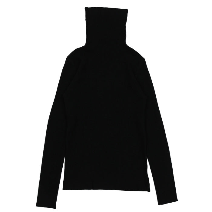 タートルネックソフトタッチリブニット【SALE】