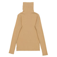 タートルネックソフトタッチリブニット【SALE】