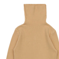タートルネックソフトタッチリブニット【SALE】