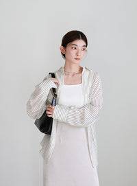 フェイクレザーミニホーボーバッグ