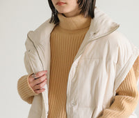 タートルネックラウンドリブニット【SALE】