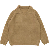 スキッパーローゲージニットプルオーバー【SALE】