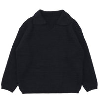 スキッパーローゲージニットプルオーバー【SALE】